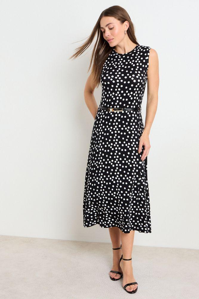 Vestido Lunares Negro Negro Ash 13507225007102-3