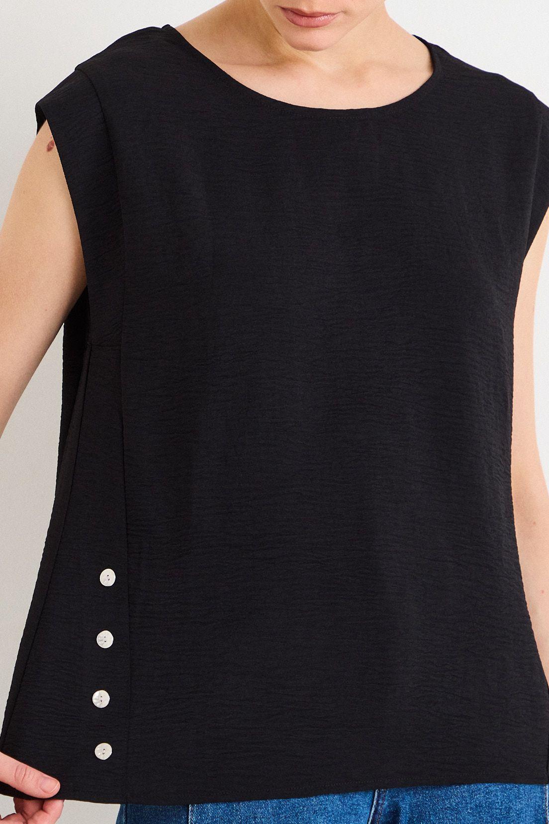Blusas Sin Manga Negro Ash 14007226005102-1