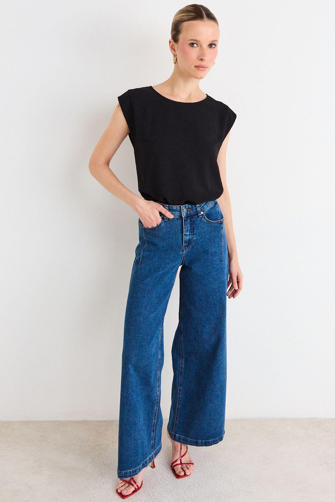 Blusas Sin Manga Negro Ash 14007226005102-4