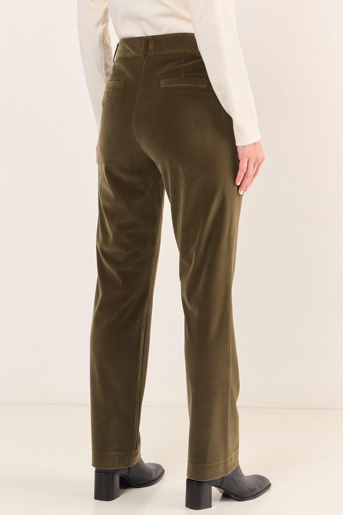 Pantalon Terciopelo Verde Oliva Ma Griffe 11002126056107-3