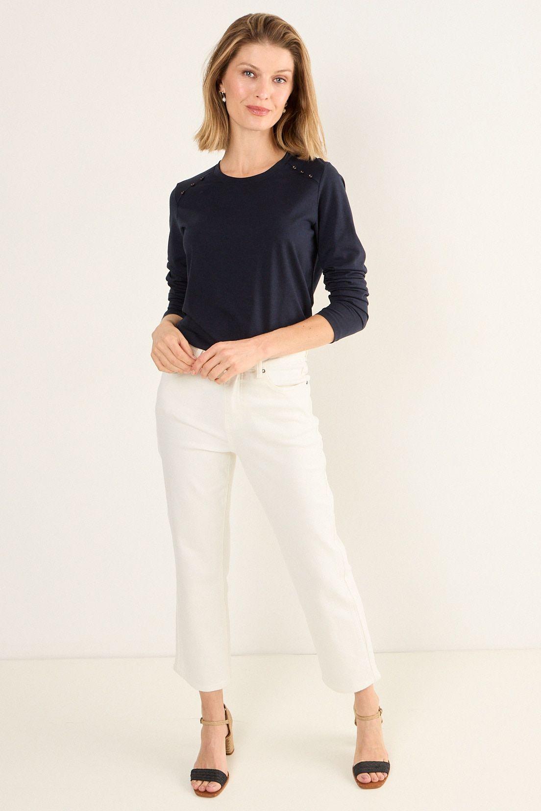 Polera Lisa Azul Ma Griffe 14202126200104-3