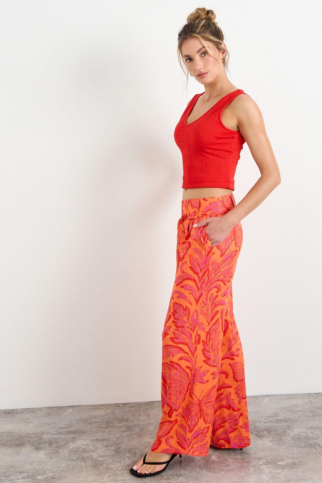 Pantalon Fantasia Naranjo iO 11120225052114-4