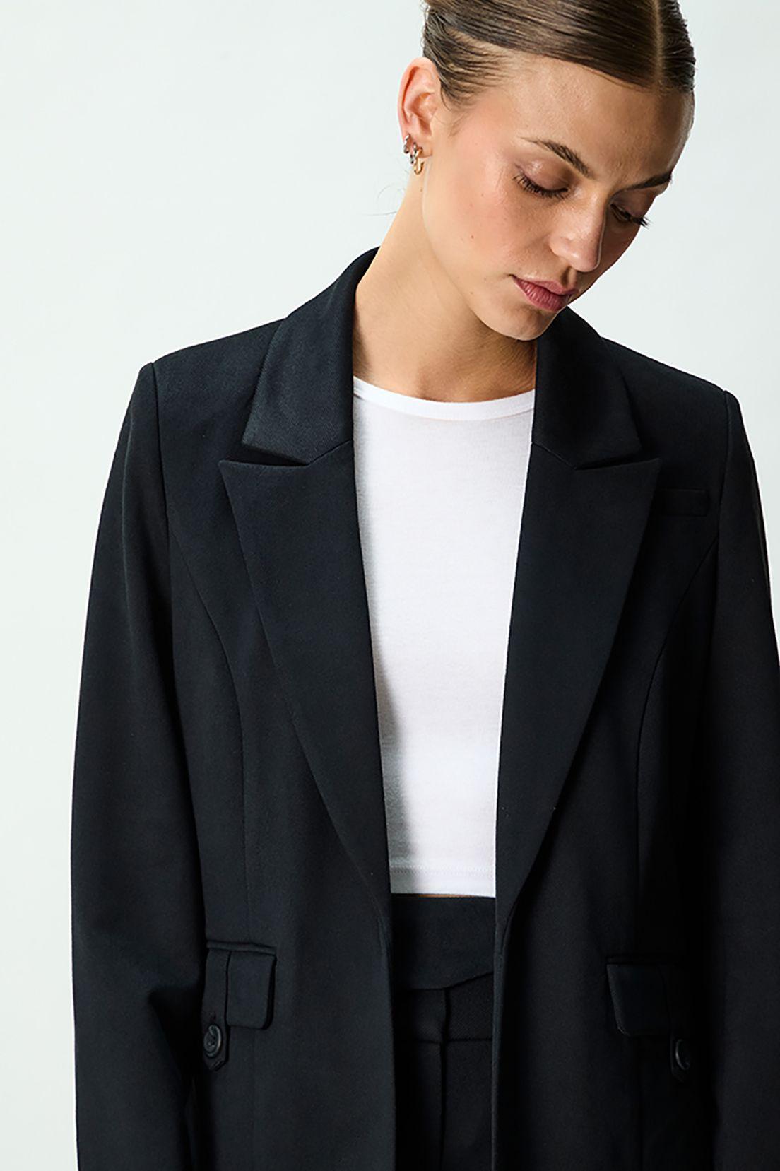 Blazer Liso Negro 16020125058102-2