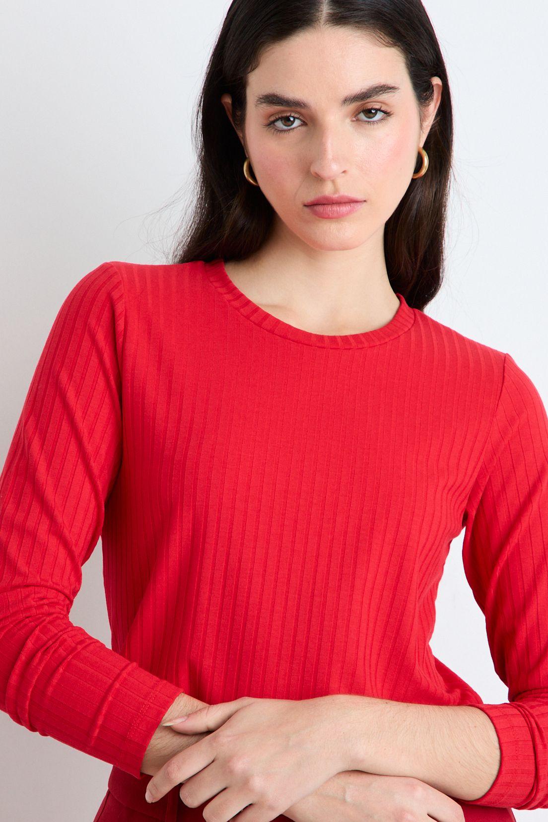 Polera Manga Larga Rojo Ash 14207225090103-2