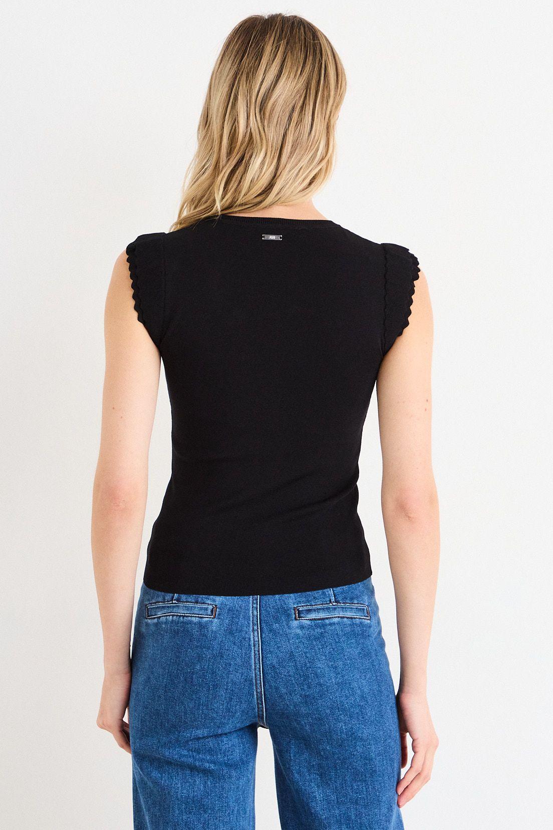 Polera Sin Mangas Negro Ash 18207226004102-2
