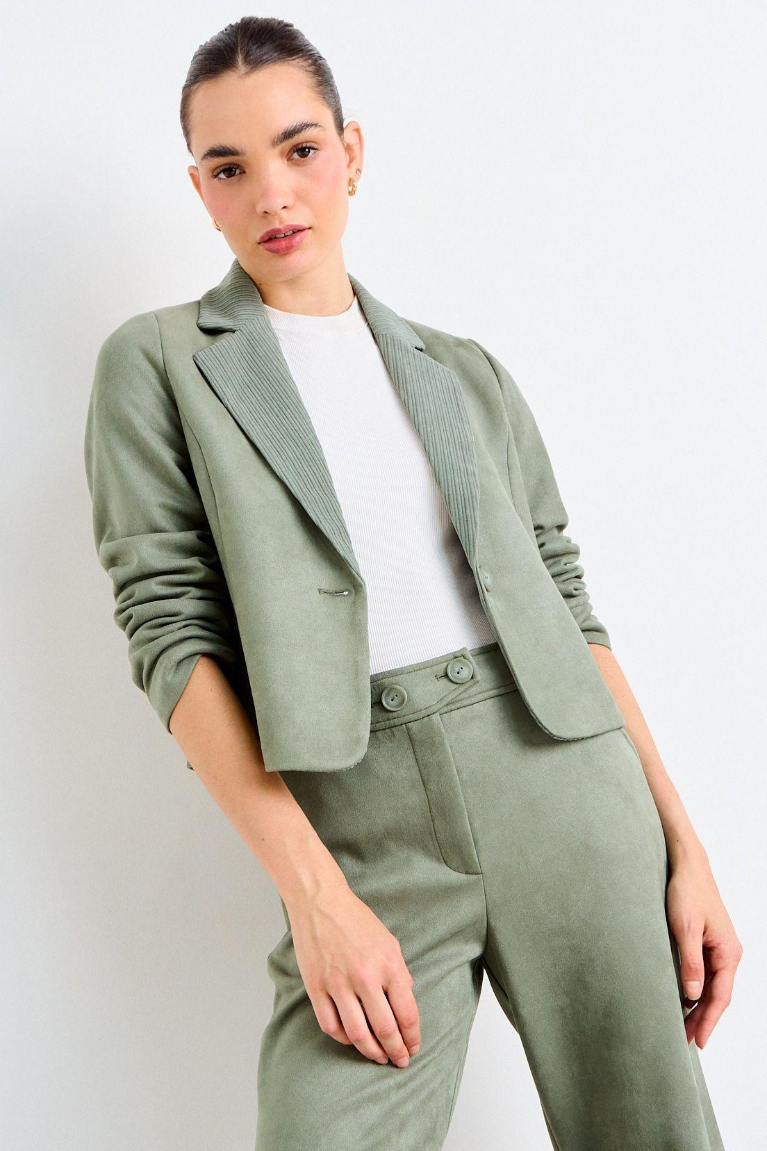 Blazer Liso Verde Oliva iO 16020126063107-0