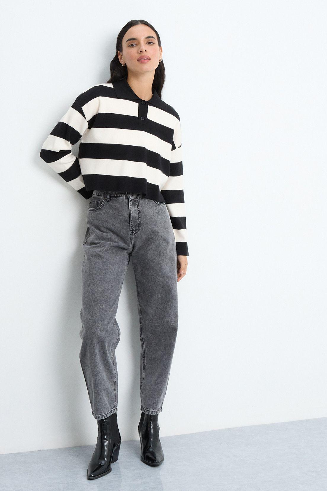 Jeans Liso Gris 11320125060113-4