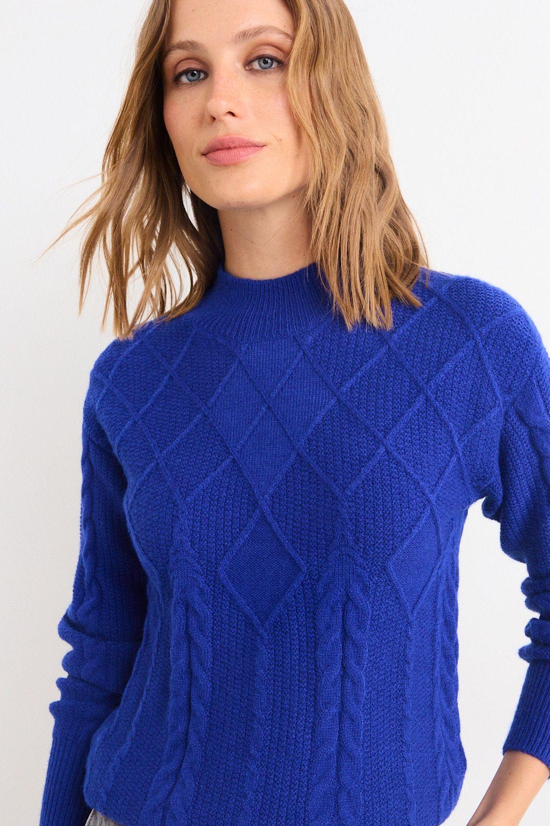 Sweater Liso Azul iO 18120126026104-3