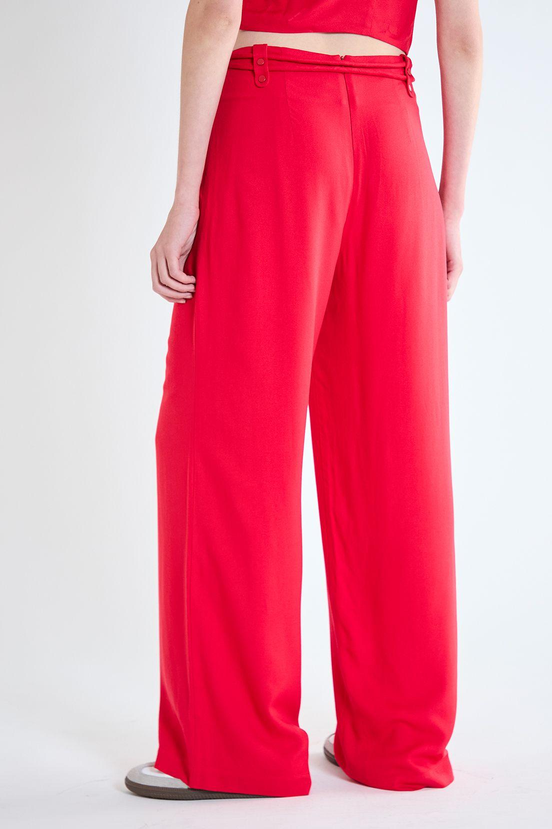 Pantalon Liso Rojo iO 11020125004103-4
