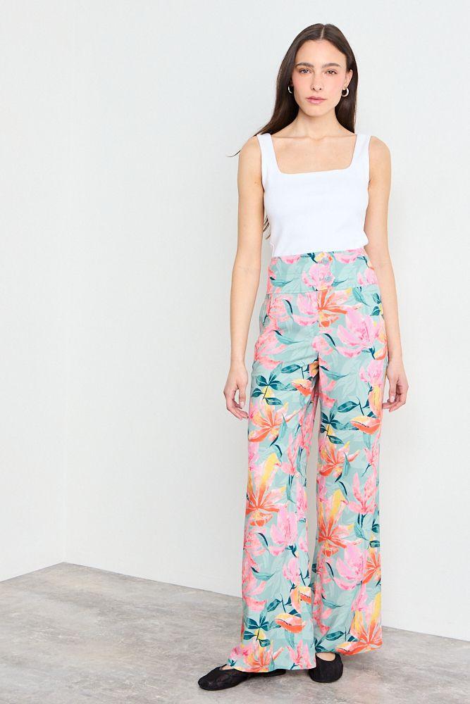 Pantalon Fantasia Verde Oliva iO 11104225021107-0