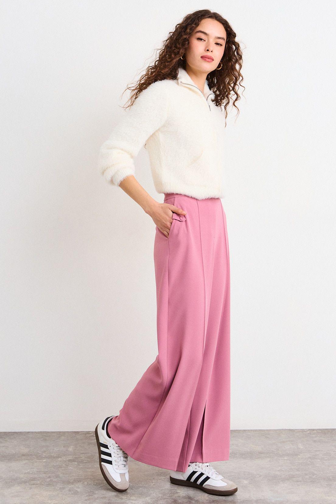 Pantalon Liso Rosa iO 11020226053123-4