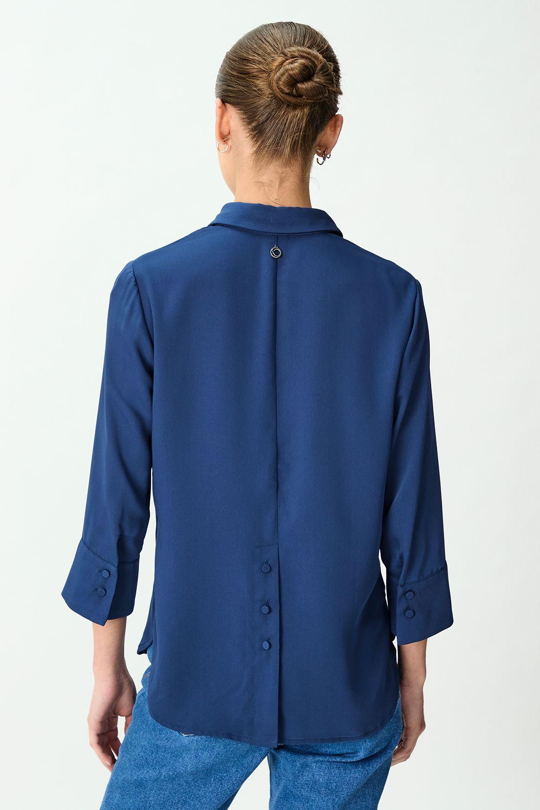 Blusa Lisa Azul 14020125006104-3