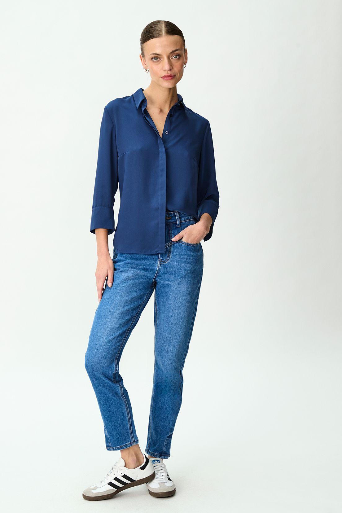 Blusa Lisa Azul 14020125006104-4