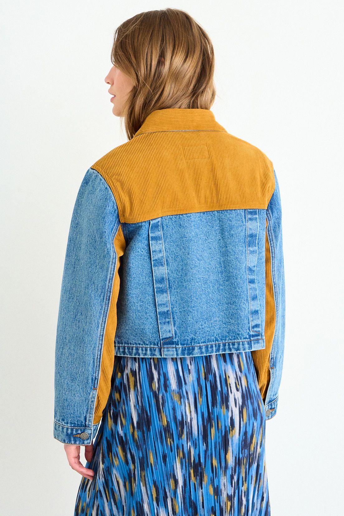 Chaqueta Denim Cotele Celeste iO 17820126001110-2