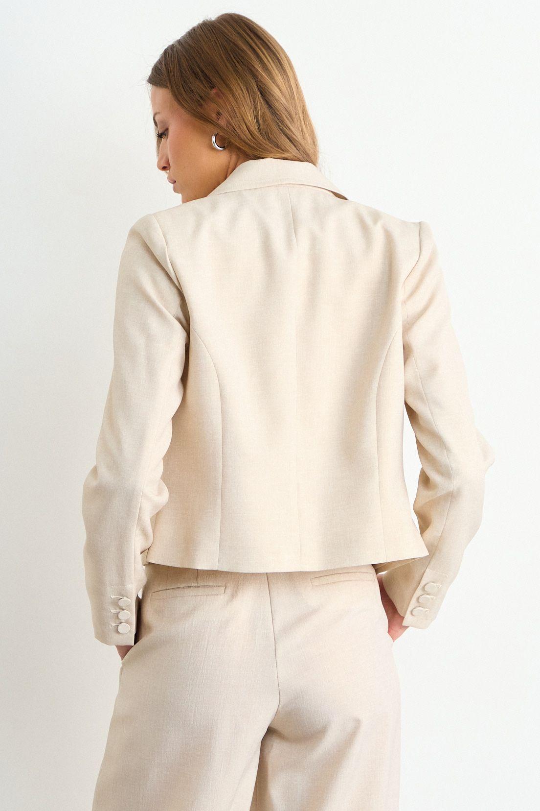 Blazer Liso Beige iO 16020126057106-2