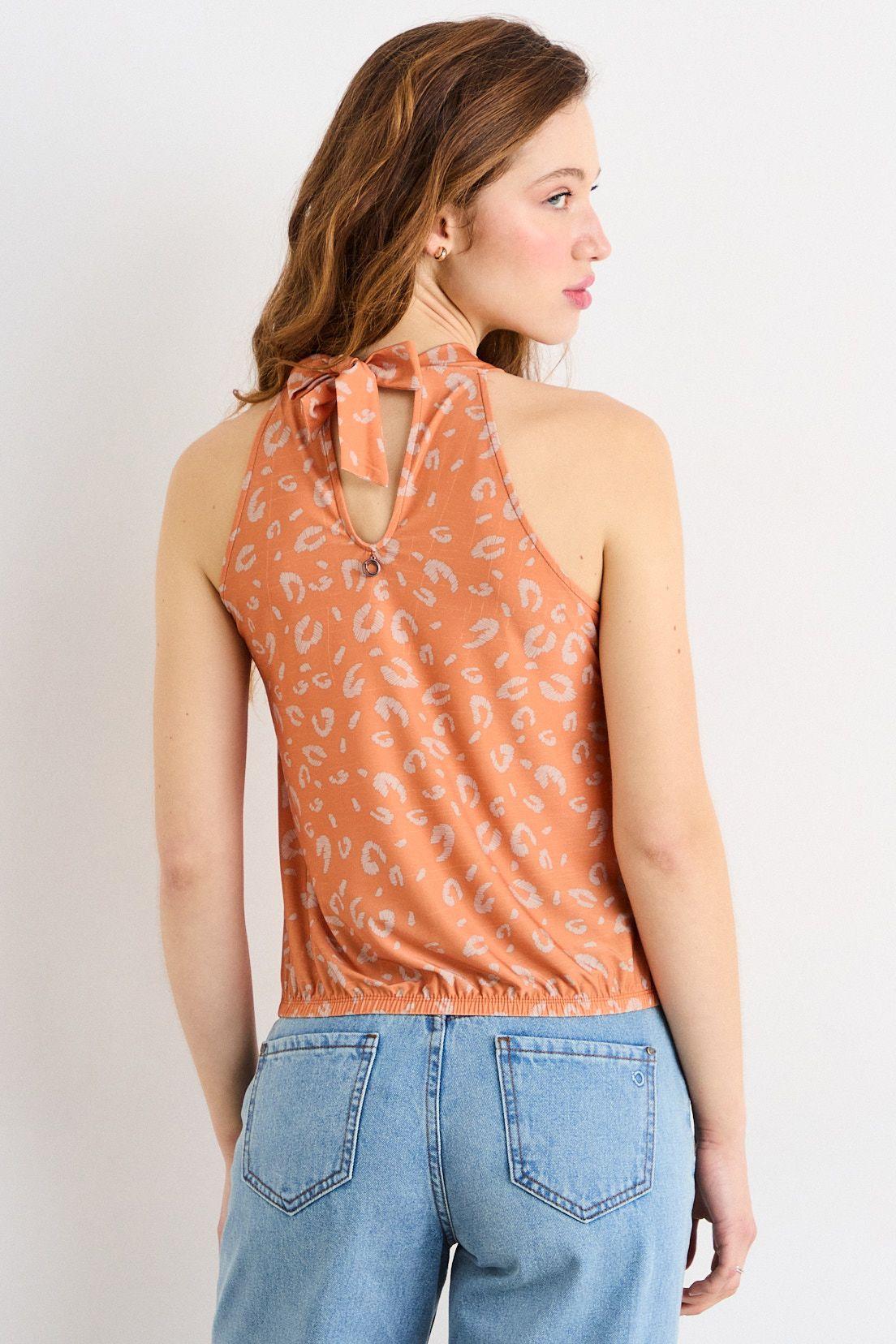 Polera Sin Mangas Naranja iO 14320226054129-2