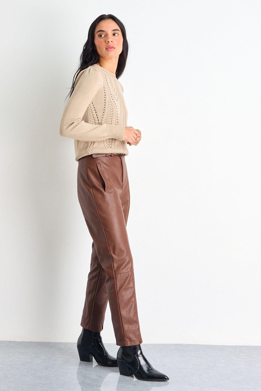Pantalon Café iO 11020225007109-3