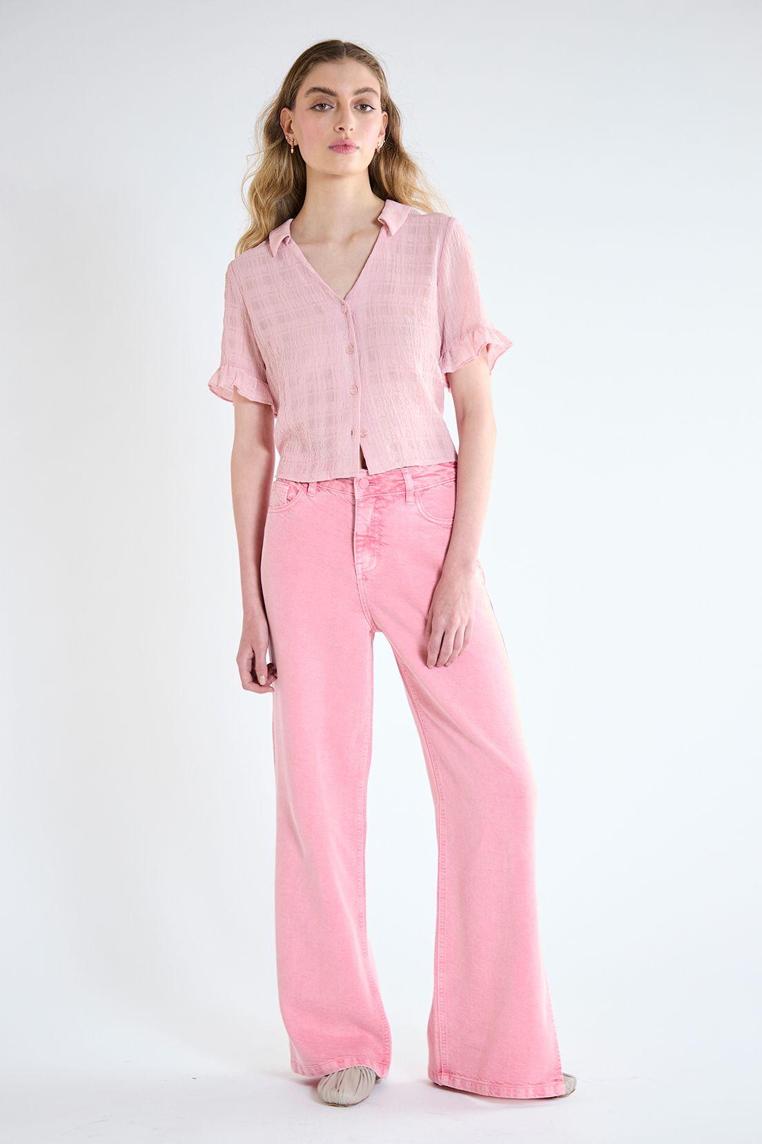 Jeans Liso Rosado iO 11320125050123-0