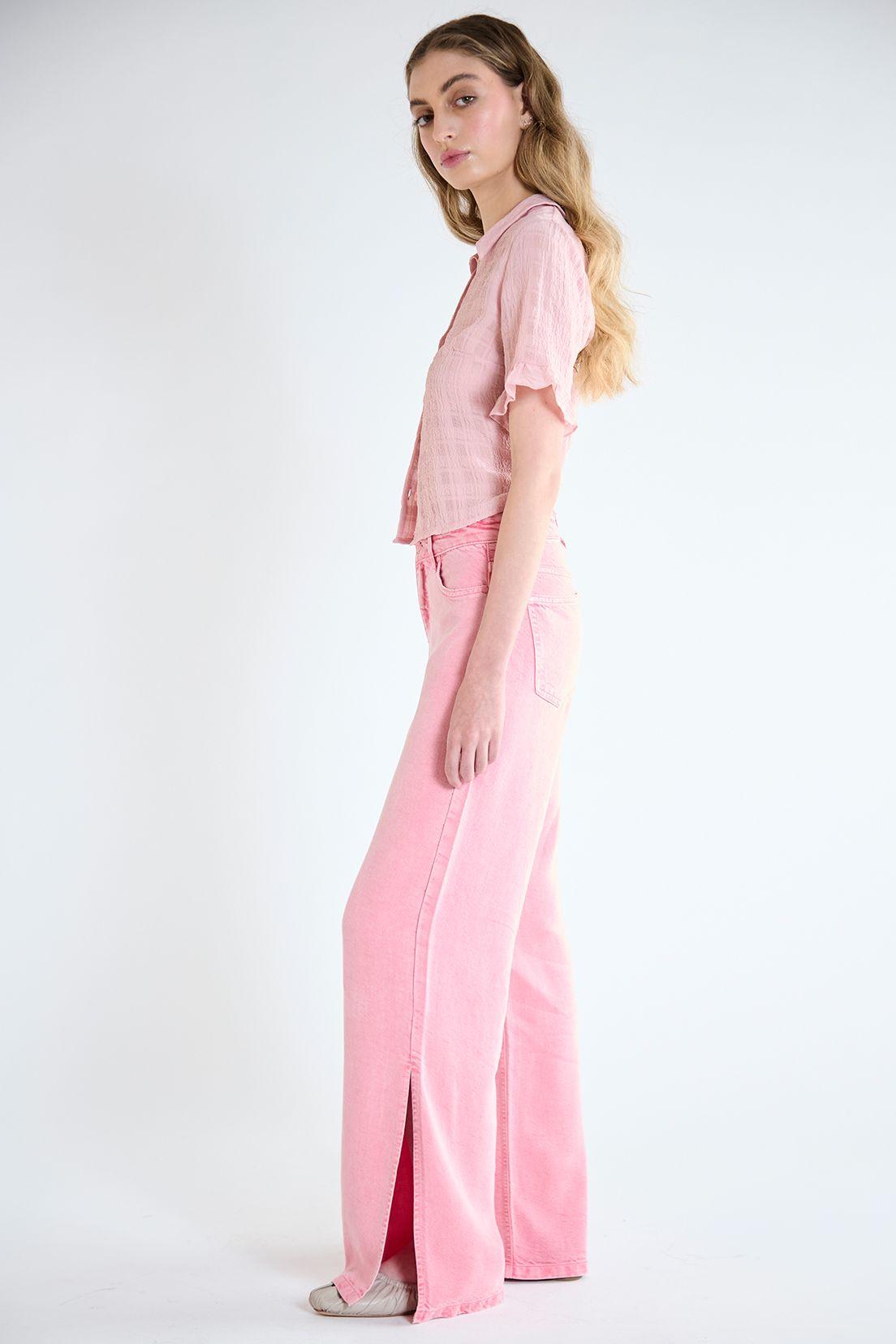 Jeans Liso Rosado iO 11320125050123-4