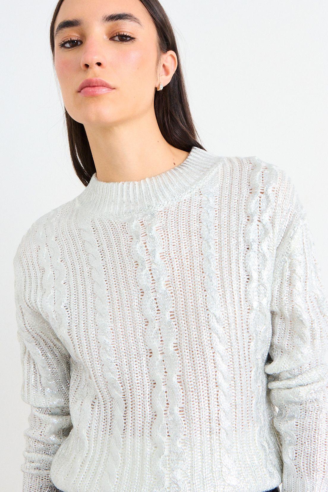Sweater Liso Blanco iO 18120126012101-0
