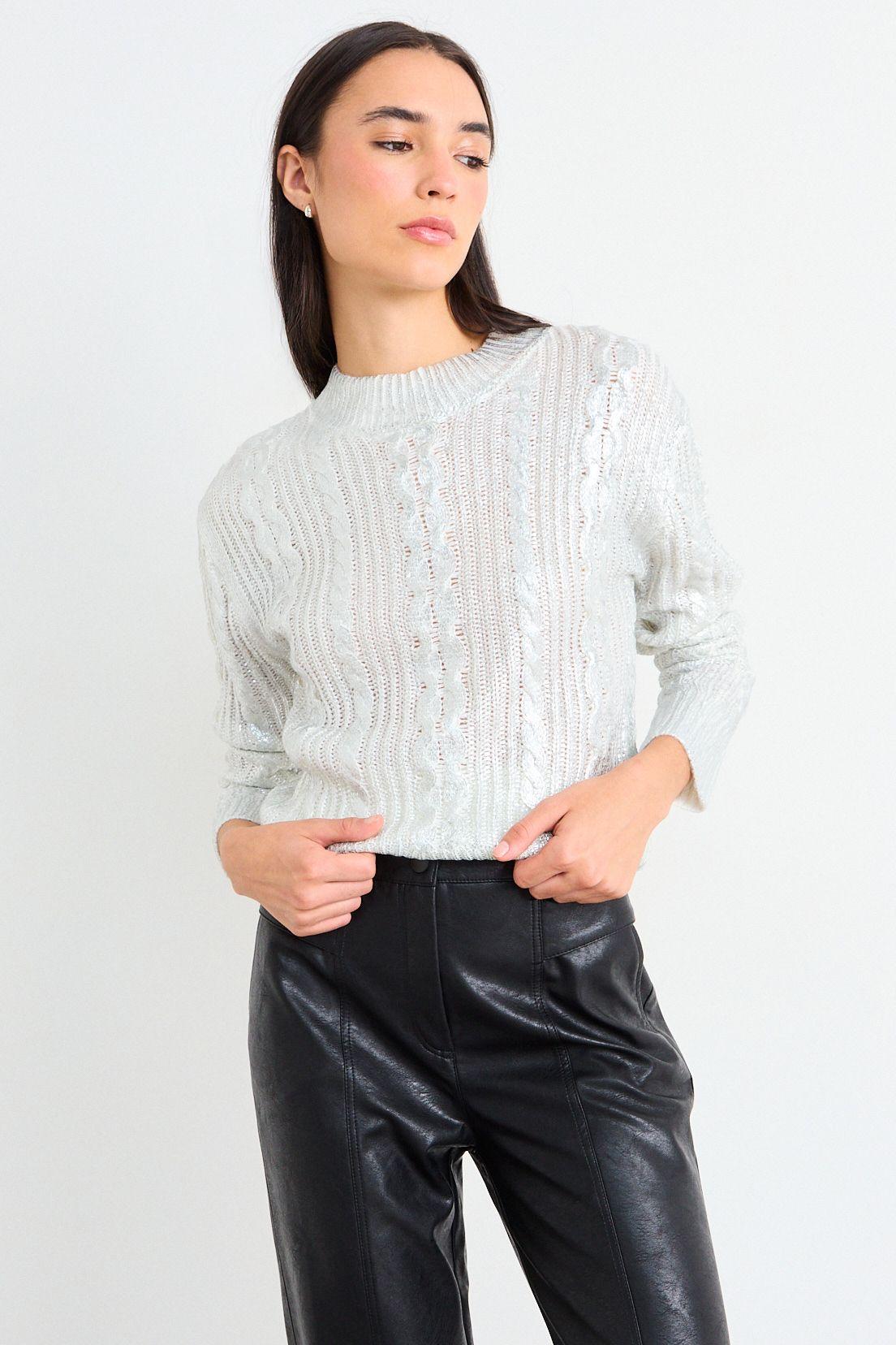 Sweater Liso Blanco iO 18120126012101-1