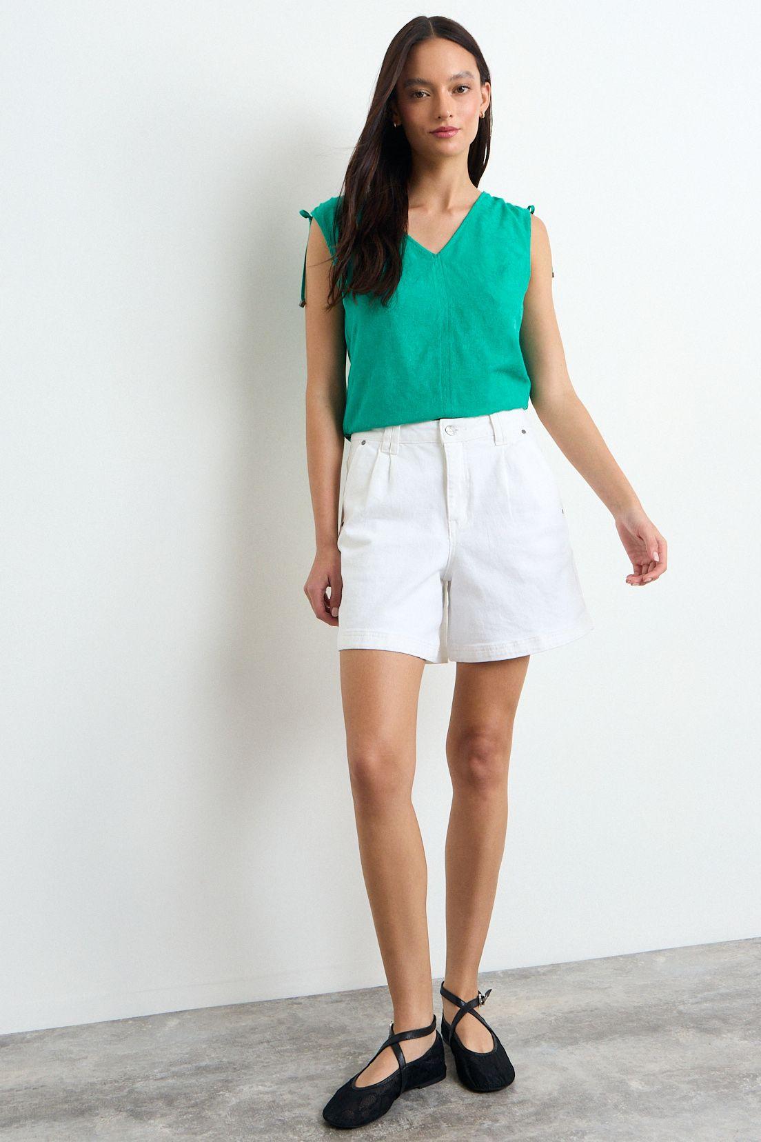 Blusa Lisa Verde iO 14020225074217-3