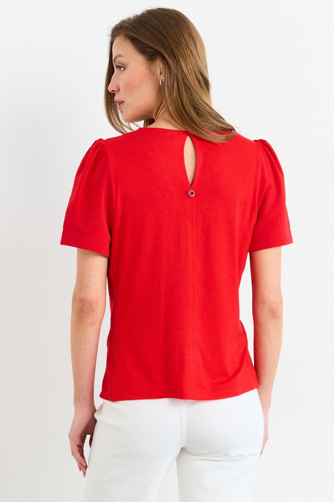 Polera Manga Corta Rojo iO 14220226012103-2