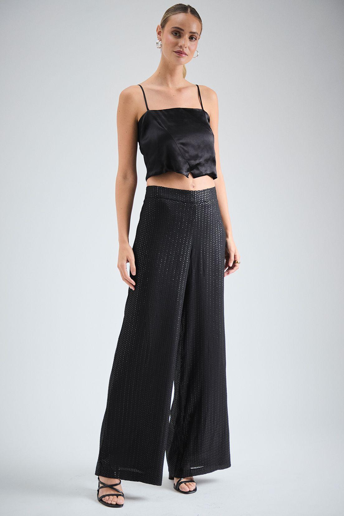 Pantalon Liso Negro iO 11020224067102-0