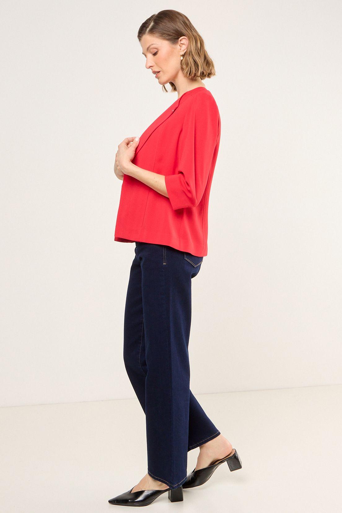 Blazer Liso Rojo Ma Griffe 16002225006103-4