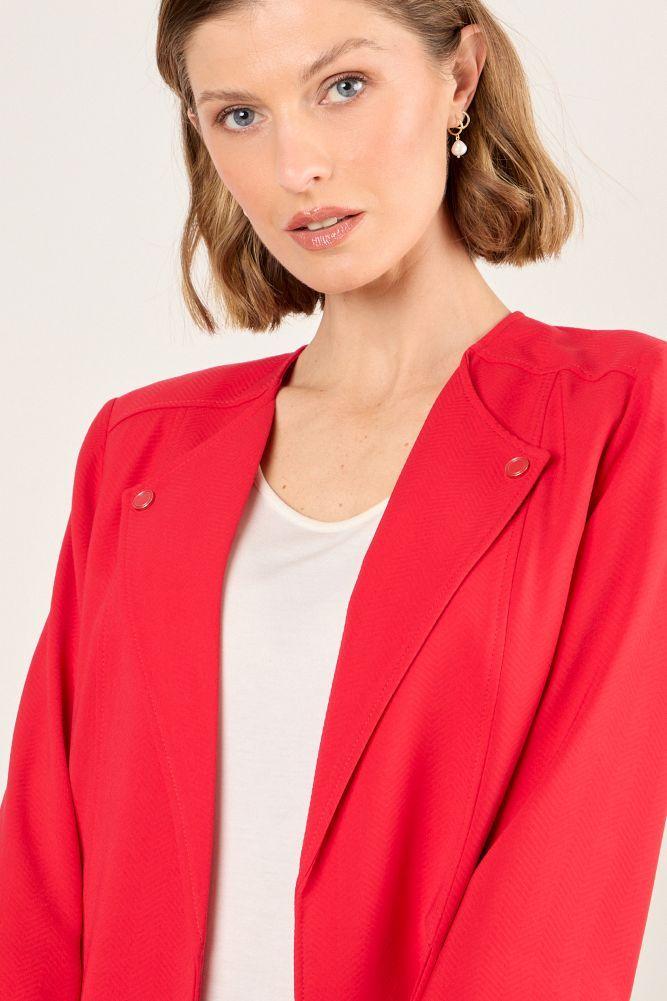 Blazer Liso Rojo Ma Griffe 16002225006103-1