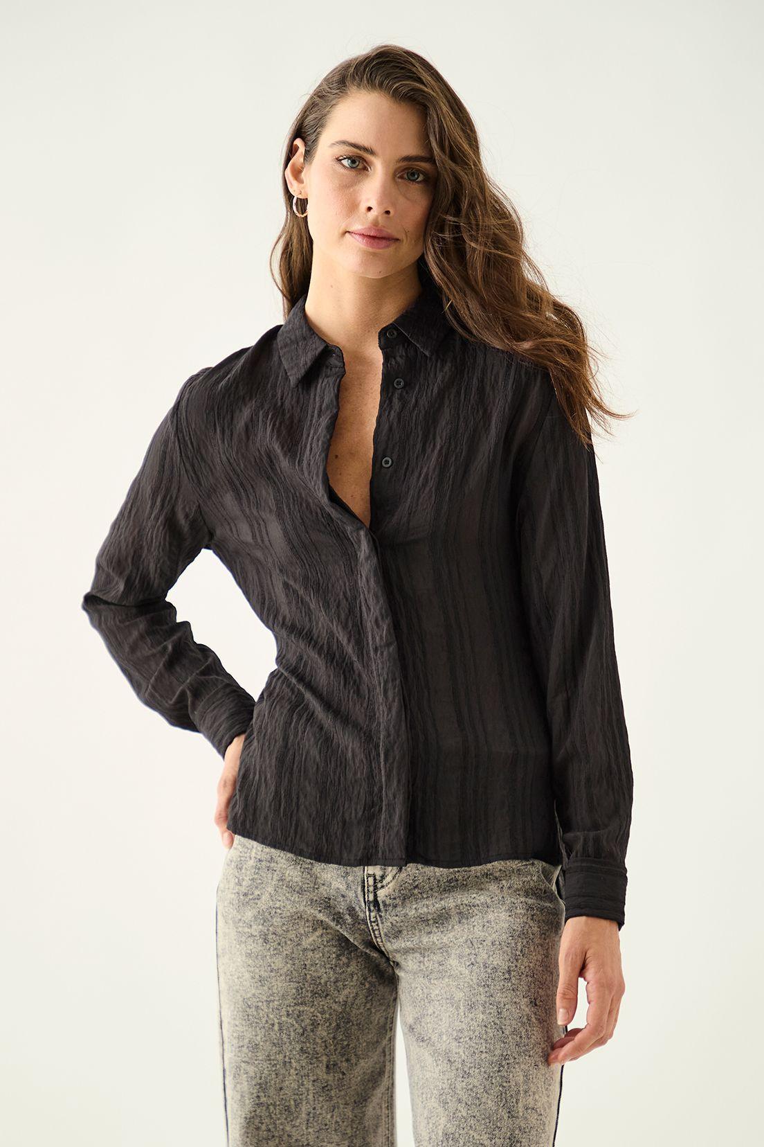 Blusa Lisa Negro Ash 14007125001102-0