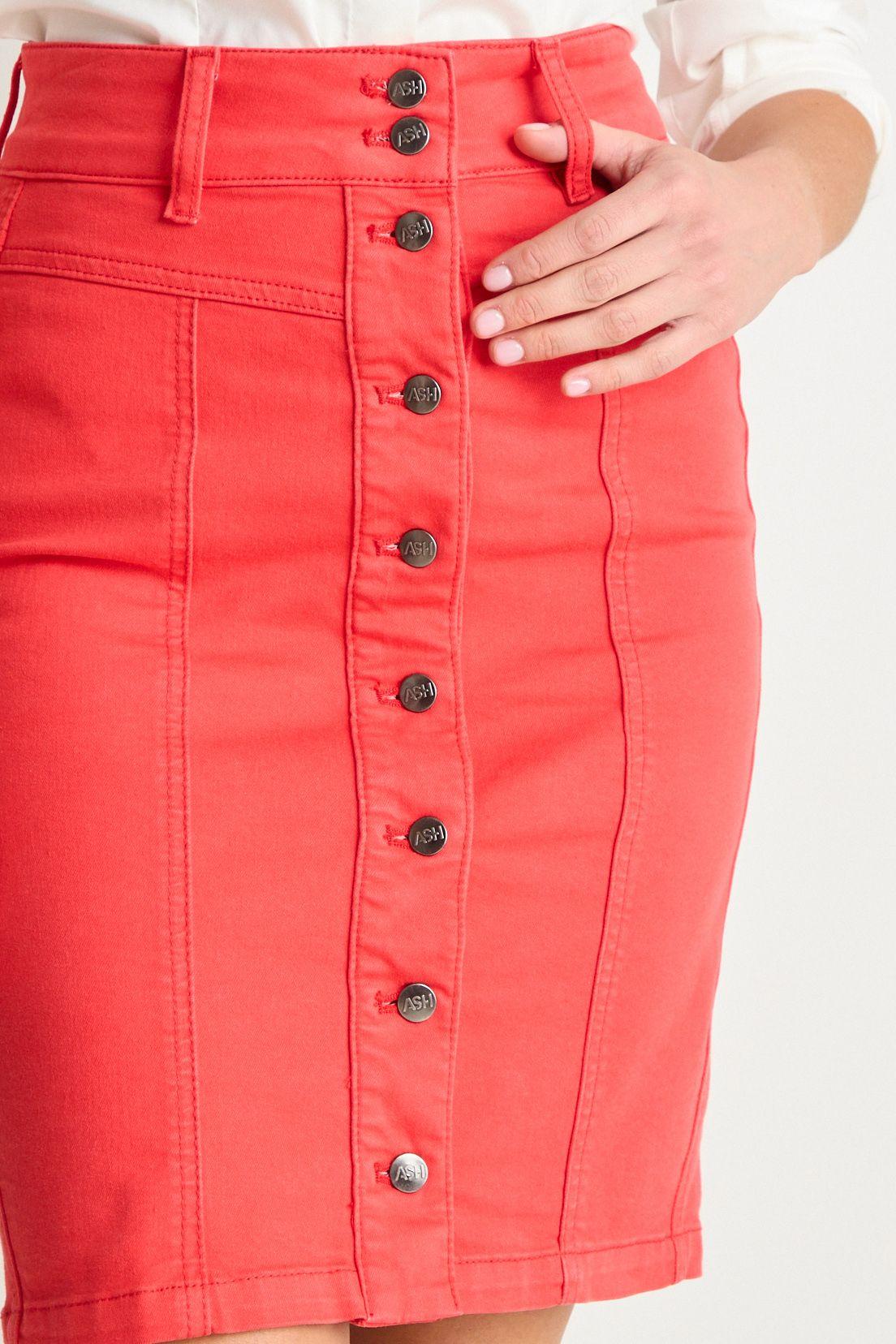 Falda Corta Rojo Ash 12807225001103-2