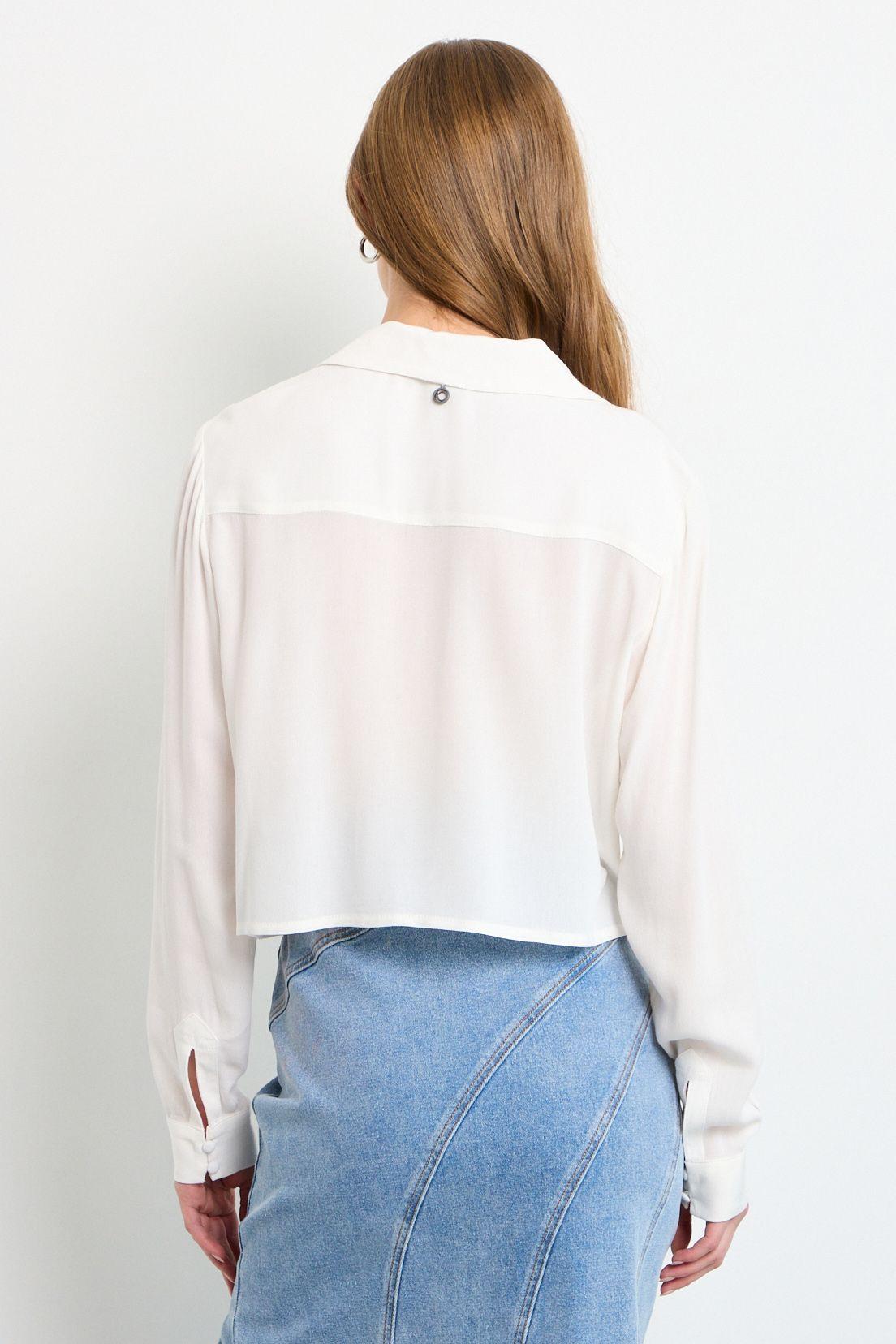 Blusas Manga Larga Crudo iO 14020225058105-2