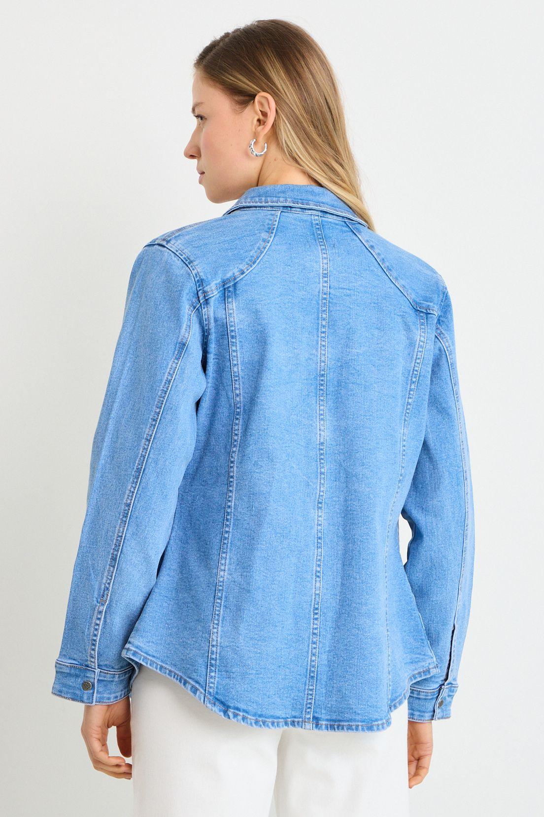 Blusas Manga Larga Celeste Ash 14807225001110-1