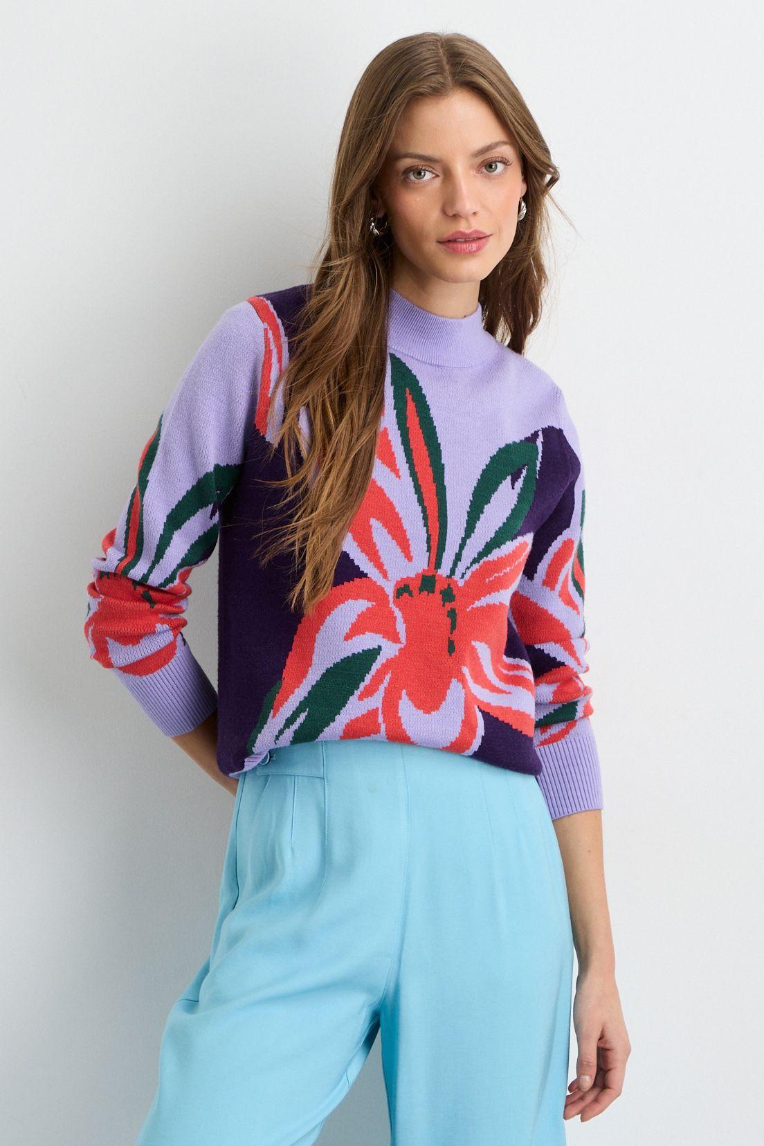 Sweater Morado iO 18720225001121-0