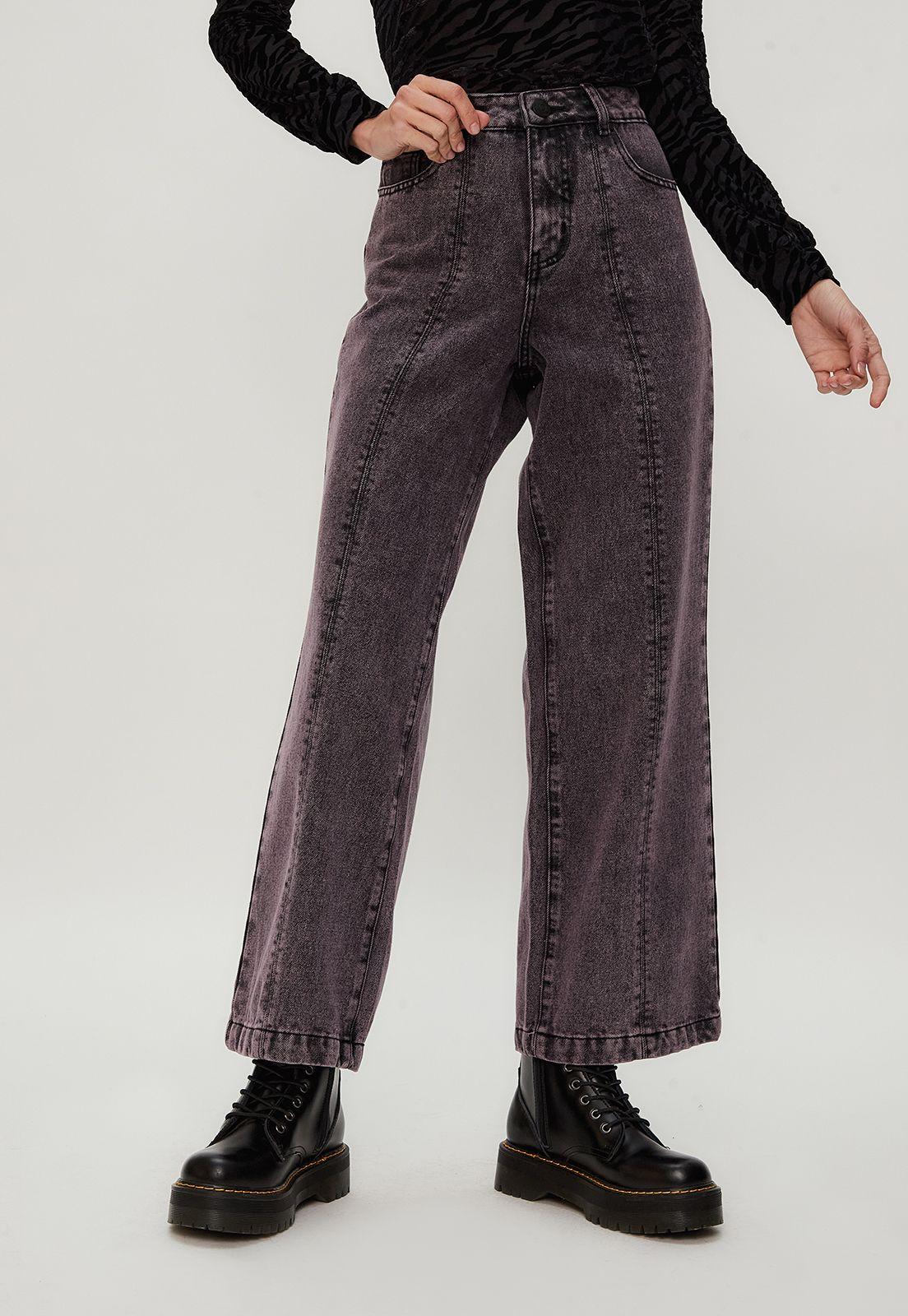 Jeans Liso Burdeo iO 11320124010121-2