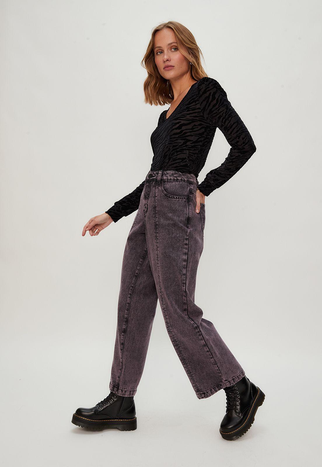Jeans Liso Burdeo iO 11320124010121-3