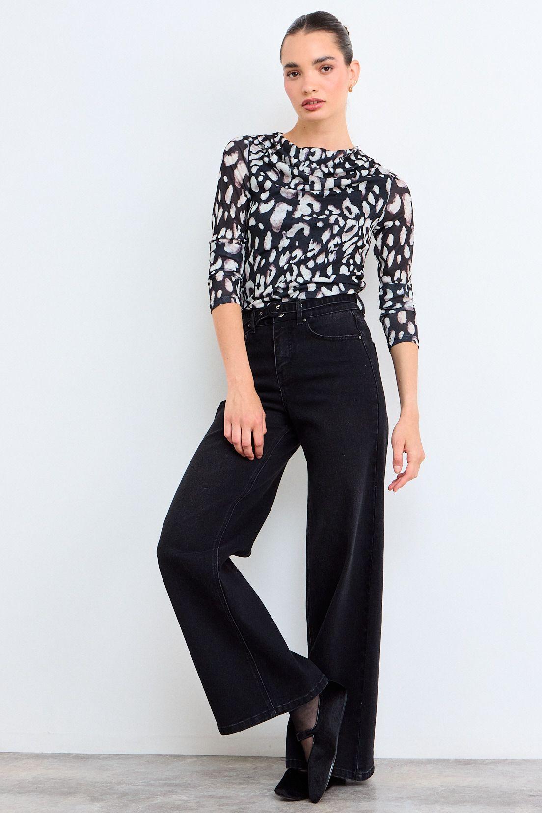 Polera Estampada Beige iO 14620126053106-3