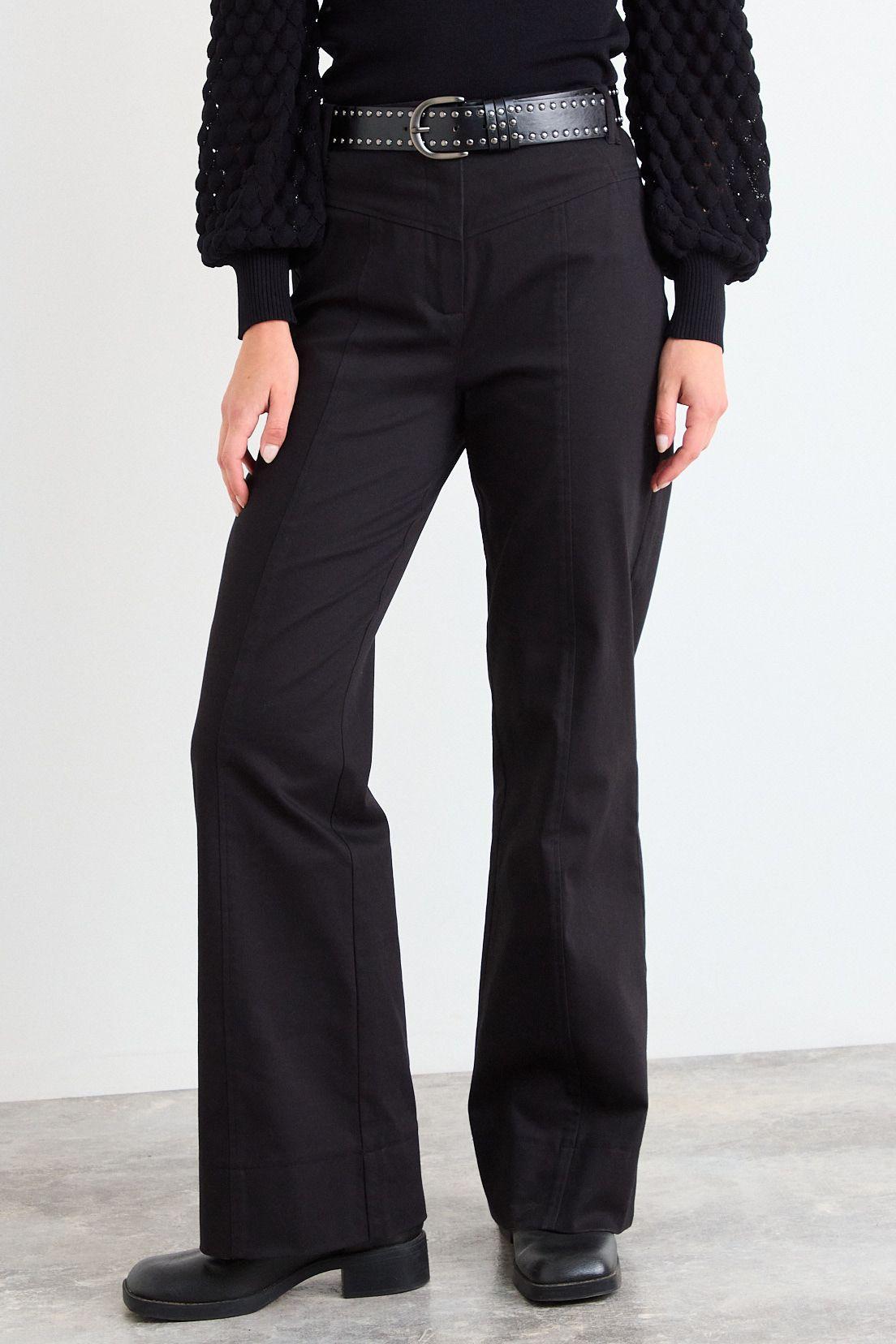 Pantalon Liso Negro iO 11020126059102-1