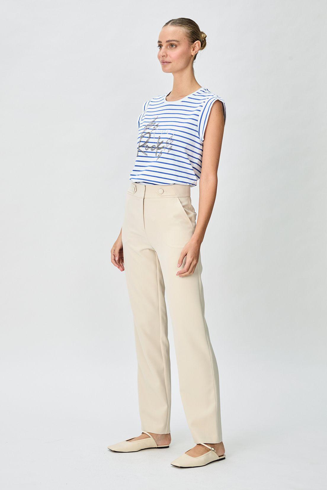 Pantalon Liso Beige 11020125006126-3