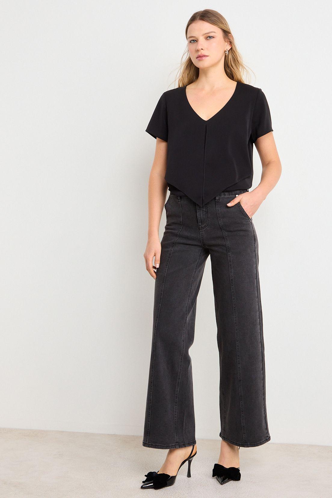 Blusa Lisa Negro Ash 14004225070102-4