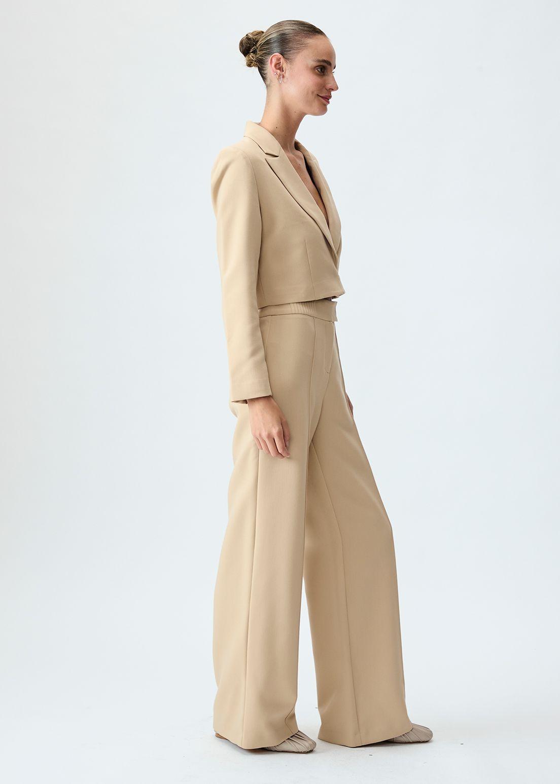 Blazer Liso Beige iO 16020125007106-3