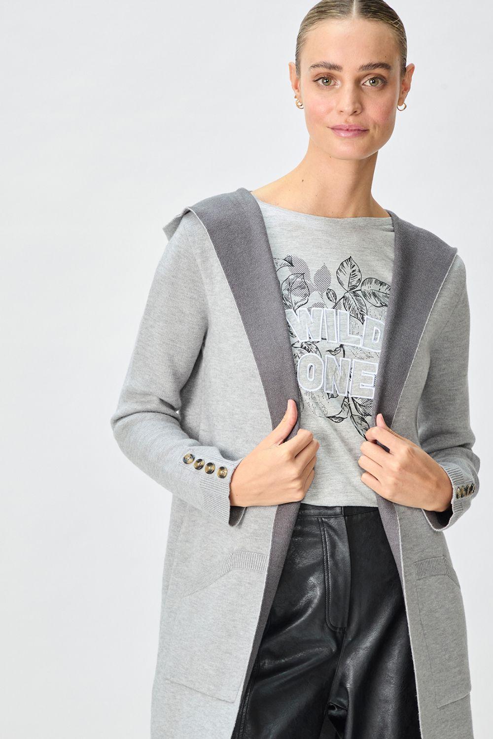 Chaleco Liso Gris 18020125003113-0