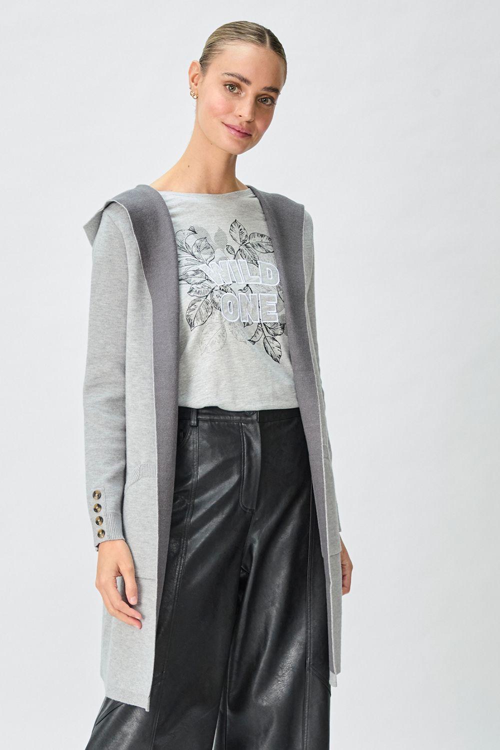Chaleco Liso Gris 18020125003113-1