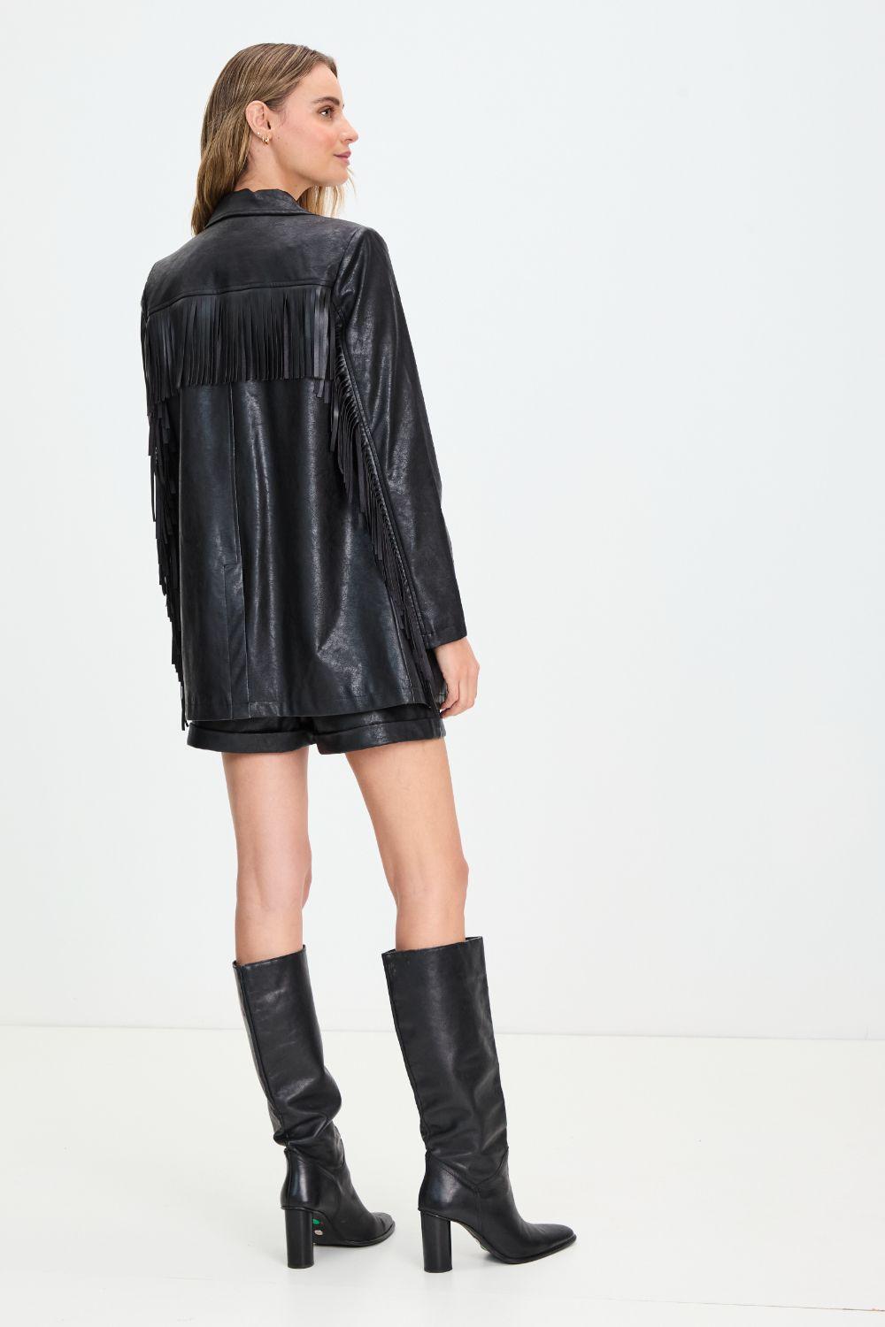 Blazer Liso Negro 16020125015102-3