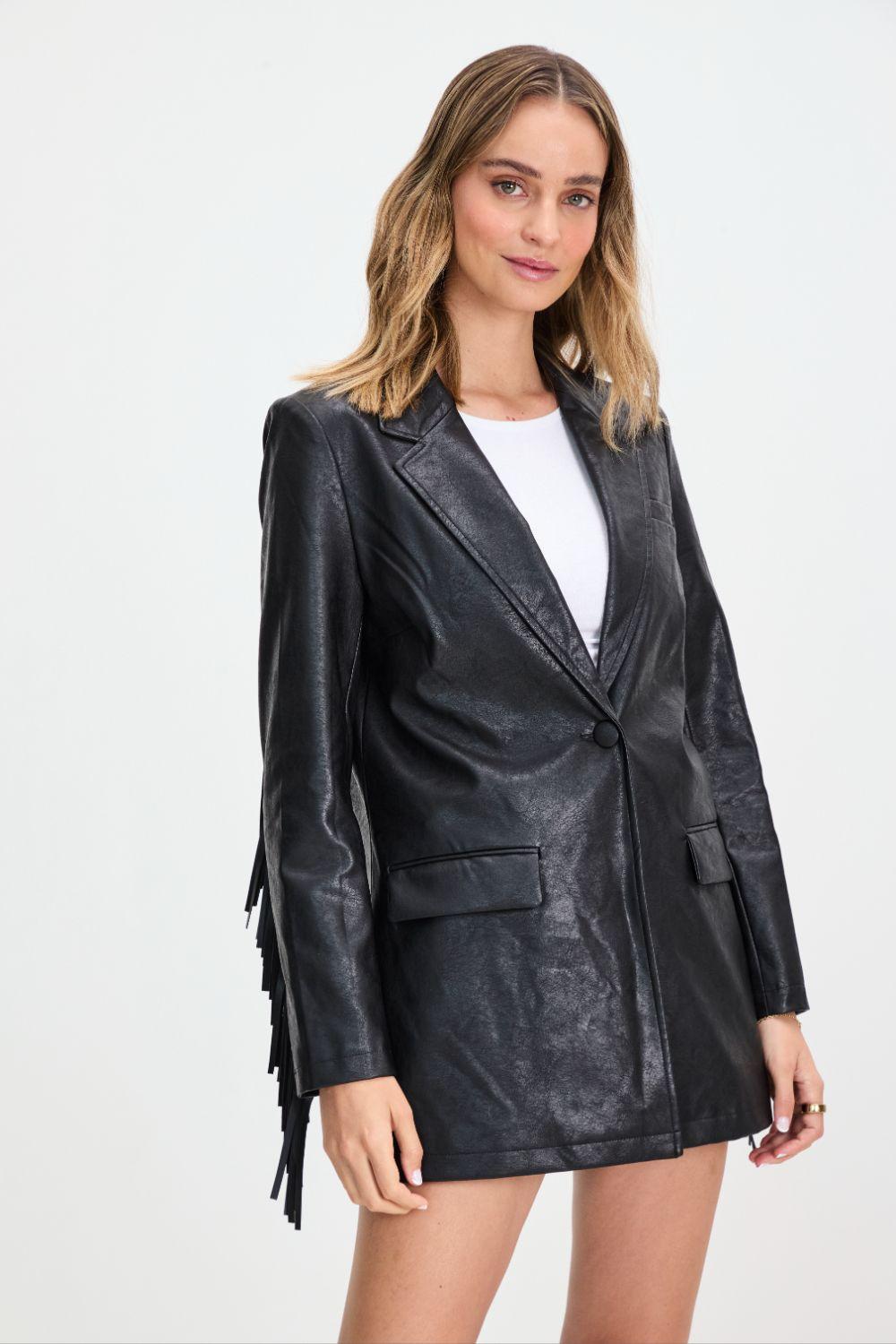 Blazer Liso Negro 16020125015102-4