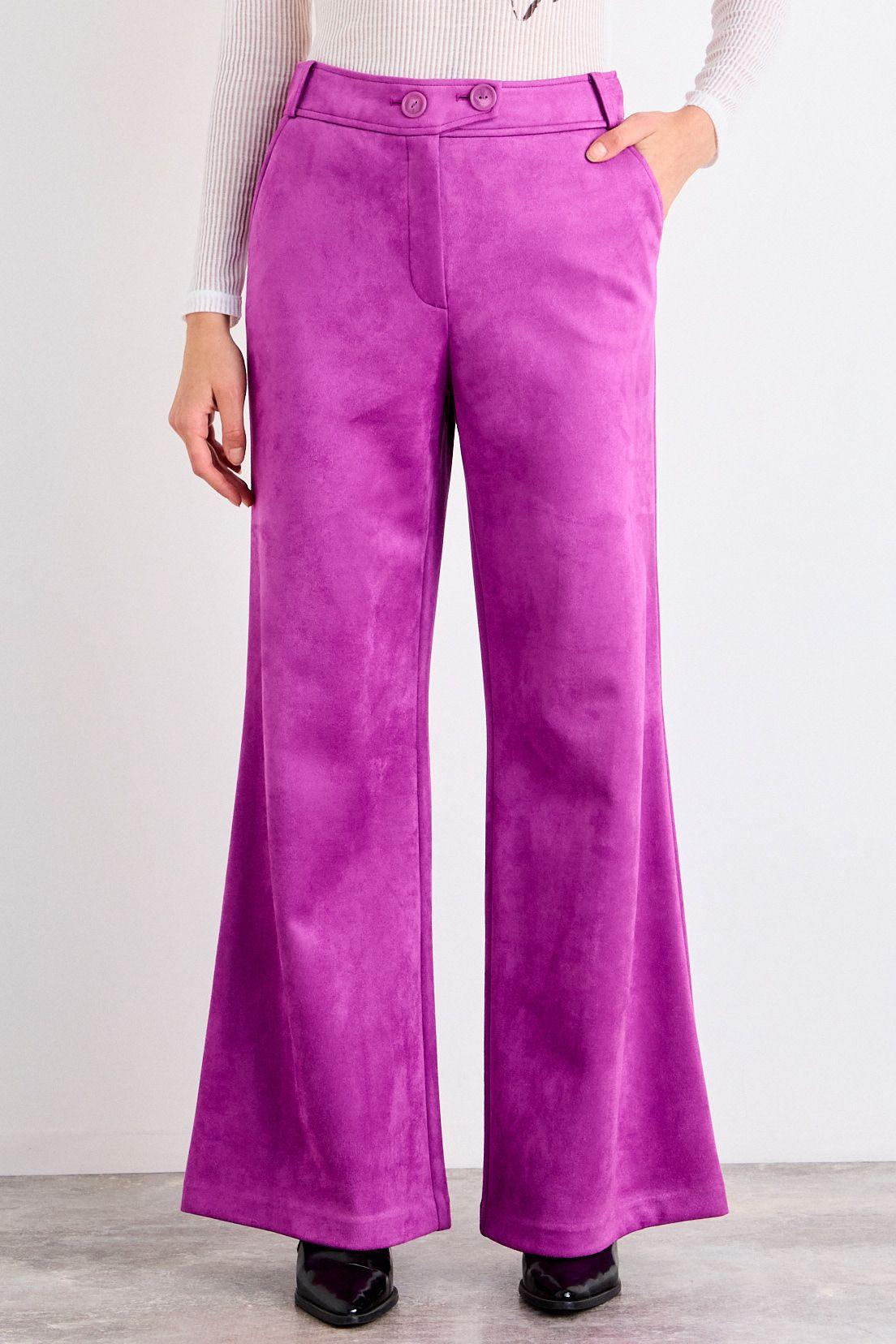 Pantalon Liso Fucsia iO 11020126062116-2