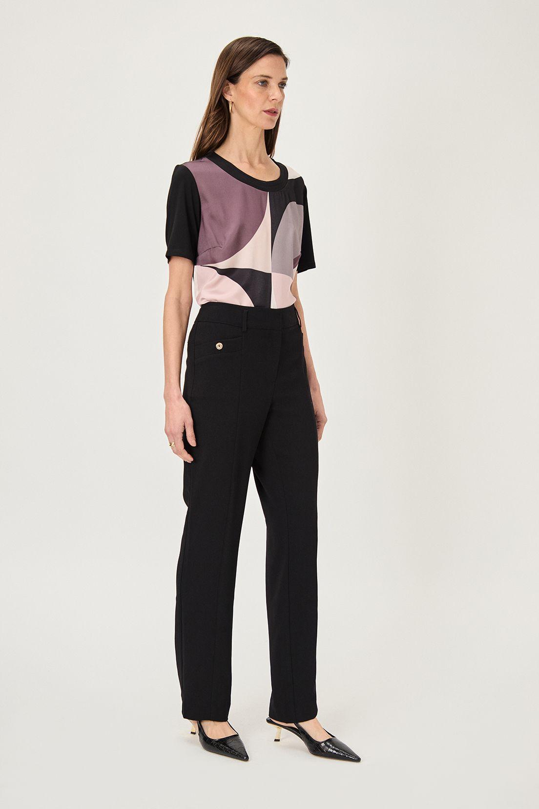 Pantalon Cortes Negro Ma Griffe 11002224057102-3