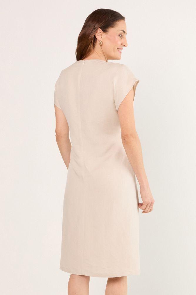 Vestido Largo Beige Ma Griffe 13002225053106-3