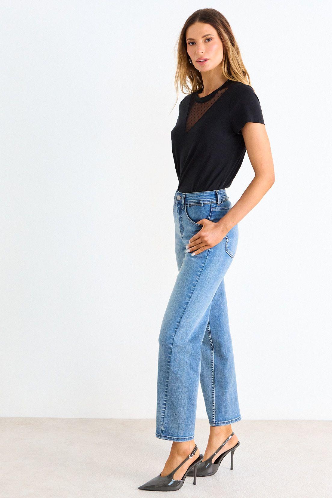 Polera Manga Corta Negro Ash 14207126053102-4